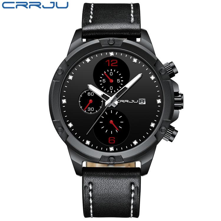 CRRJU-2142 Men's Six-pin Sports Watch Men's Watch Large Strap Watch Men