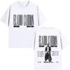 Y2k Hip Pop Tops ELADIO CARRION DON KBRN WORLD TOUR 2025 Merch  Fashion Pop Music Print Cotton Casual Loose Tshirt Unisex