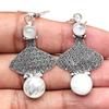 925 Silver Moonstone Earrings Sterling Jewelry Rainbow Earring Natural Gemstone