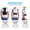 Back Brace Posture Corrector for Women & Men, Adjustable Back Lumbar Support Belt Shoulder Posture Support for Improve Scoliosis