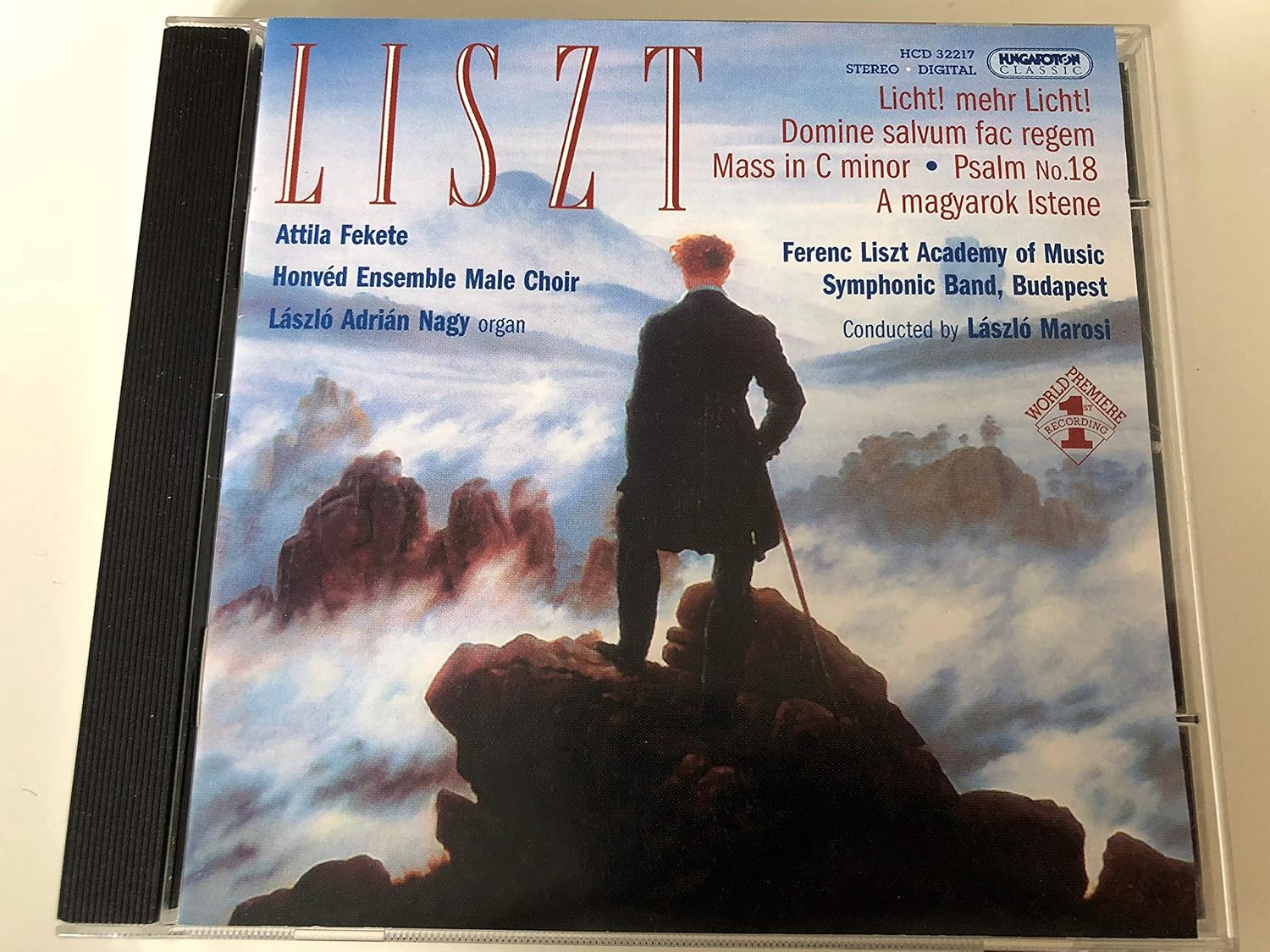 

CD FEKETE - Liszt: Works for Male Voices HCD32217 Hungary Classical Used