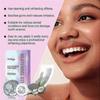 Teeth Whitening Strips Teeth Treatments - Teeth Whitener, Peroxide Free, Enamel Safe Green White Strips, Deep Stains Removal - Instant Teeth Whitening