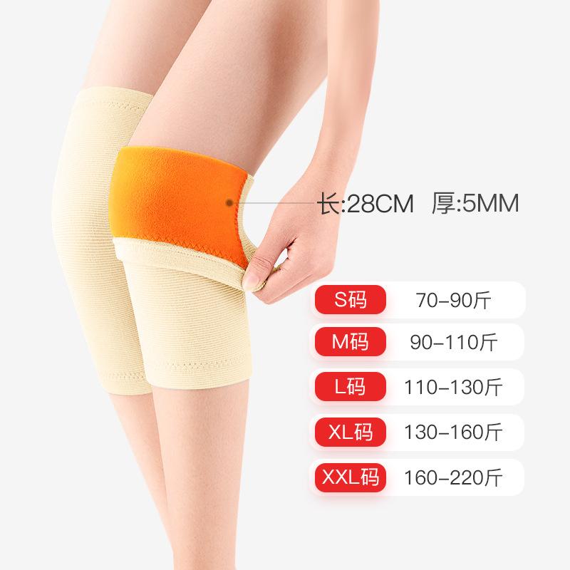 Winter Warme Kniebandage Kälteabweisend Fleecegefüttert Beinschutz Goldener Plüsch Thermisch Perfekt Für Klimatisierte Räume Idealer Zustand Perfekt Für Senile