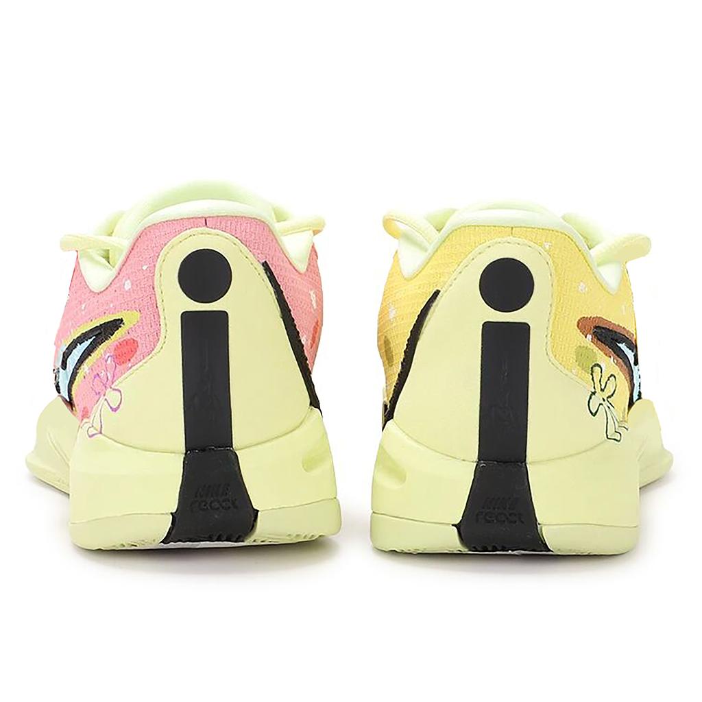 Nike Sabrina 1 EP Slip Resistant Abrasion Resistant Low top Basketball Shoes Unisex Yellow Pink FQ3389-303(Team130-VAM)
