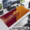 Custom Name Text Mouse Pad AS Roma FC Personalized Desk Pad For Work And Gaming