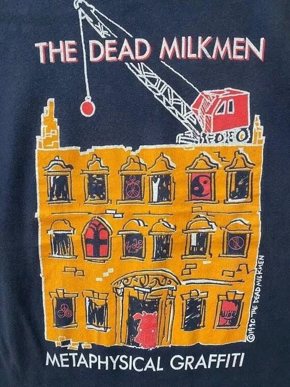 The Dead Milkmen Band T Shirt Full Size S-5XL Black Unisex T-Shirt XXXXL