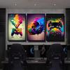 Colorful Game Controller Wall Art Poster Prints Nordic Aesthetic Picture Canvas Painting Gaming Boy Room Home Decoration