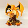 Pokemon Pikachu Charmander Charmeleon Charizard Three Form Evolution GK Anime Figures Toys Model Kids Gift