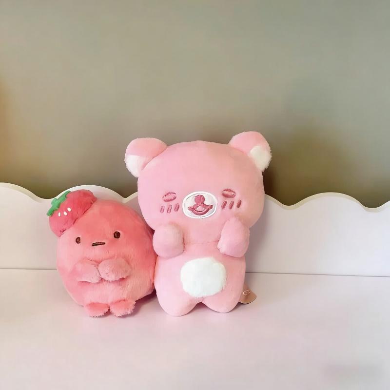 Macaron Colors Rilakkuma Sumikko Gurashi Tapioca 10th Anniversary Plush Toy Colorful SumikkoGurash Stuffed Doll Fluffy Keychain