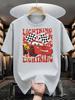Oversized Disney Cars McQueen Printed Tshirt Men and Women 2026 Summer Cotton Parent Child Top Street Fashion Casual Trend