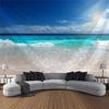 Beach Sunset Scenery Tapestry Wall Hanging Bohemian Calico Tapestry Home Wall Decor Bedroom Decor