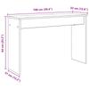 Piano Stand Grey Sonoma 100 x 32 x 64 cm Particleboard
