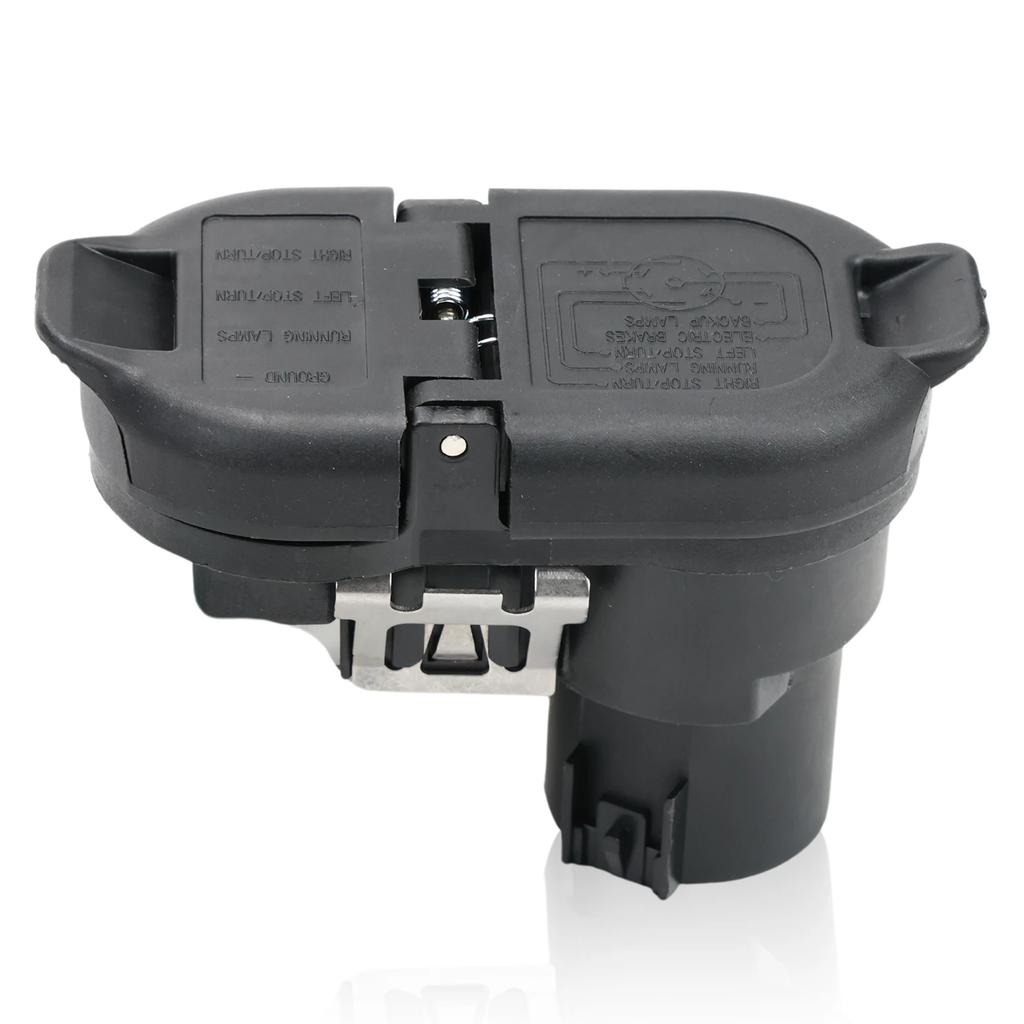 4/7-Pin Trailer Tow Harness Connector For F150 F250 F350 Super Duty 2017-2022 Trailer Brake Harness Plug Connector FU5Z-14489-A