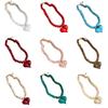 Choker Acrylic Love Heart Necklace Acrylic Sweater Chain Women Clavicle Necklace  Travel