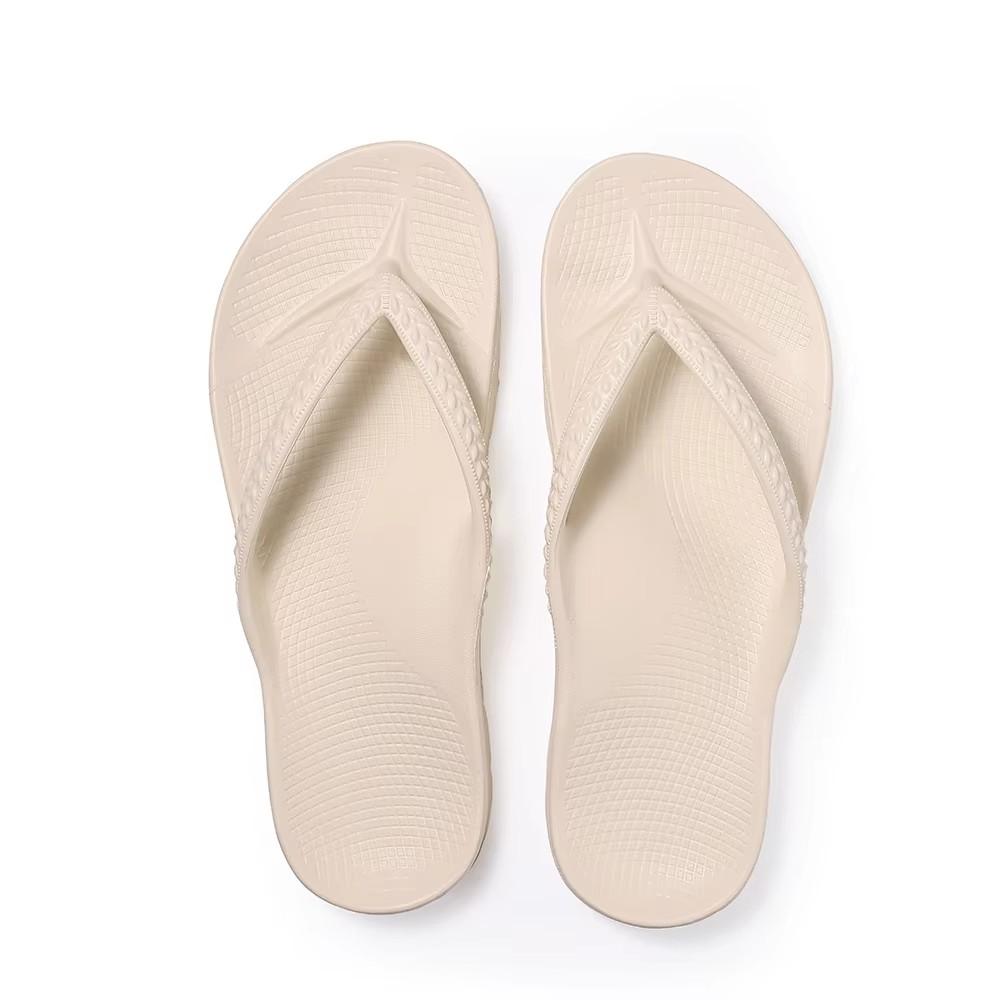 Fashion Crestar Women's Arch Support Flip Flops Fashion Design Orthotic Sandals For Plantar Fasciitis Relief Lady Outdoor Beach Slides
