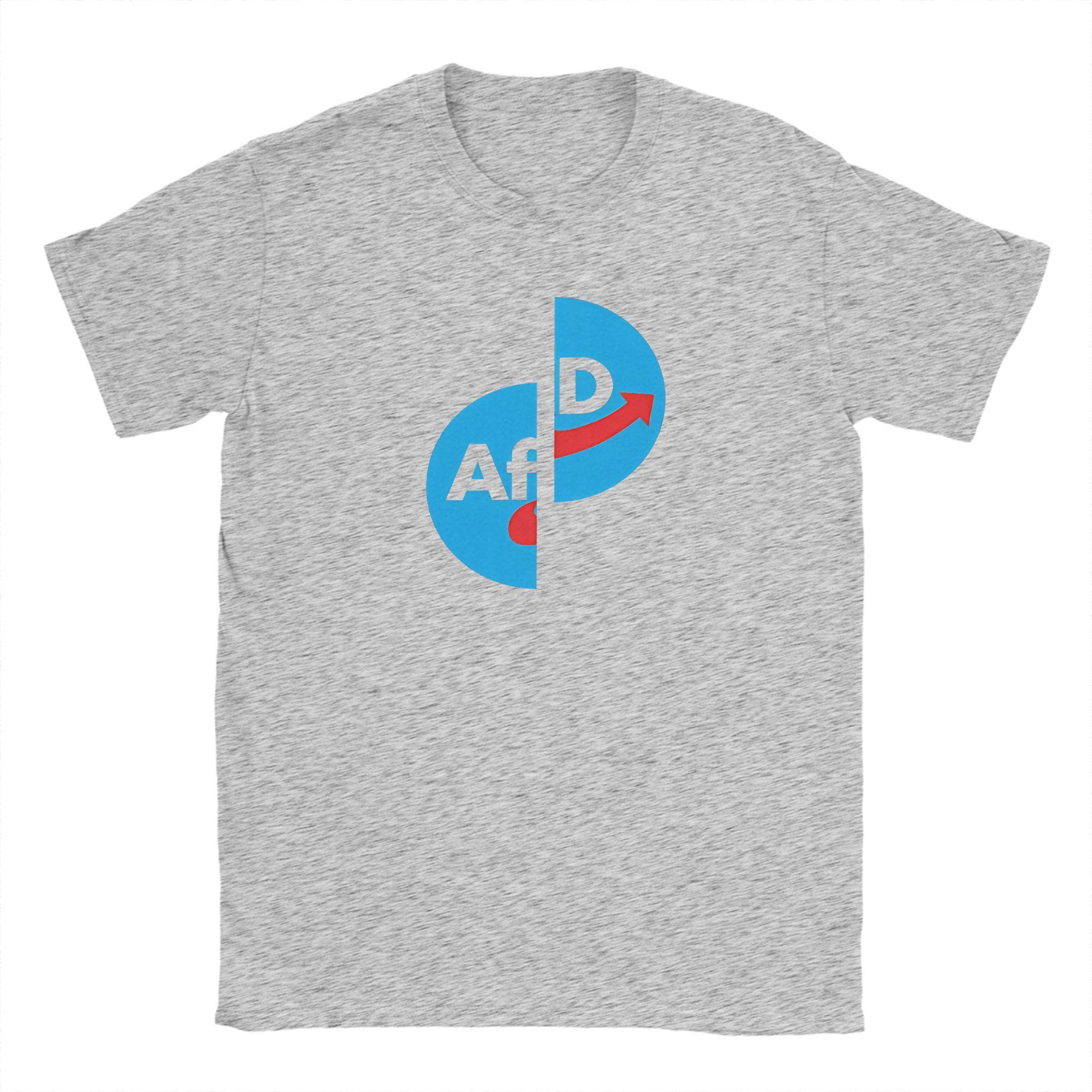

Alternative Afd Germany T Shirt Men AFD German Logo Y2K Cotton TShirts Summer O Neck Trending Tee Shirt Oversized Clothing S