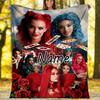 Customizable Descendants The Rise of Red Throw Blanket – Personalized Name, All-Season Cozy Snug Blanket, Machine Washable, Personalized Blanket