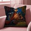 The W-Wild Robot Cushion Cover Multi-Scene Pillow Cover for Home & Car - Reversible, Soft & Durable for Daily Use