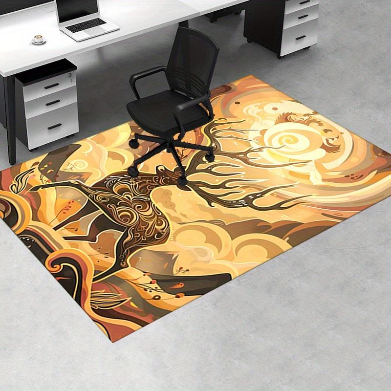 1pc. Abstract Deer Art Rug for Home Decor, Office Carpet, Outdoor Mat, Gift Idea