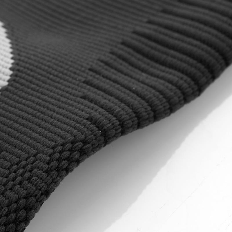 Maxwell Sports Double Wavy Anti-Slip Knee Pad: Elastic, Warm, Nylon Knitted Protective Gear for Outdoor Cycling and Hiking.