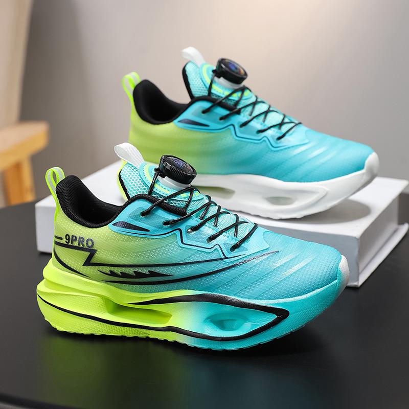 Tênis Novos para Meninos 2025 Malha Dupla Respirável Leve Solado Macio Absorção de Choque Sapatos de Rede para Meninas