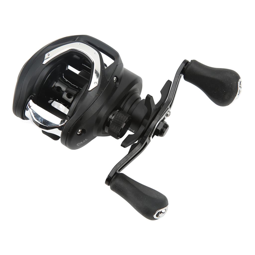 CC80 Kołowrotek wędkarski typu kropla wody 7.5:1 Kołowrotek wędkarski typu baitcasting Micro Raft dalekiego zasięgu, praworęczny