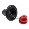 RICHWITS ABS Plastic Water Tank Lid for Yacht, RV, and Ship Fuel and Water Inlets/Outlets