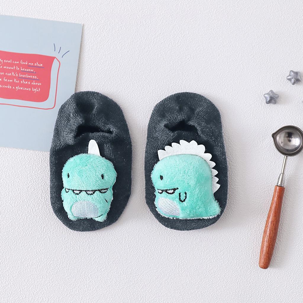 Neugeborene Baby Cartoon Neugeborene Baby Mädchen Jungen Anti-Rutsch-Socken Slipper Schuhe Stiefel
