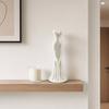 Elegant Dress Shaped Vase, 3D Printed Minimalist Flower Holder, Modern Decorative Bud Vase for Living Room, Entrance, Dressing Table, Home Decor