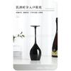 2024 Black Simple Red Wine Cup Star Shine Black Champagne Cup Black Lacquer Wine Cup Blind Glass Stemware