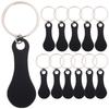 8pcs Key Ring Metal Shopping Trolley Tokens Convenient Trolley Tokens Trolley Tokens Keyring Shopping Cart Token Solver