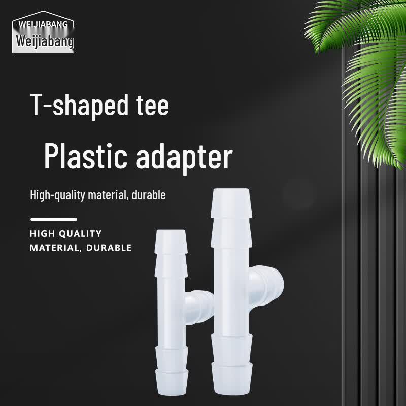 WEIJIABANG Food Grade T-Type 3-Way Hose Connector