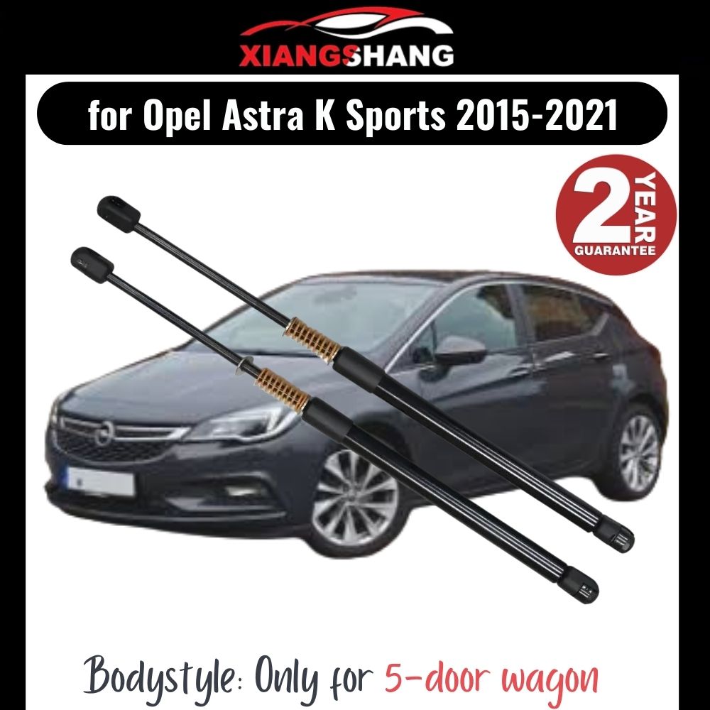 2pcs Rear Pop out Auto Open With Die Springs Damper Trunk for Opel Astra K Sports Tourer 2015-2021 Tailgate Gas Struts