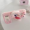 Cartoon Stitch Design Shockproof TPU Phone Cover with Stand Function for -Cute Ears