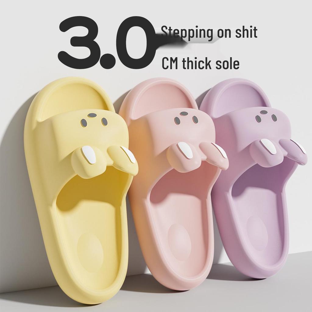 Jieliya Women's Non-slip Squishy Slippers - Summer 2025 Indoor Shower Style