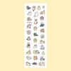 Cartoon Stickers Cute Graffiti Rabbit Stickers Cartoon Animal Stickers Hand Account Diary Scrapbook Stickers