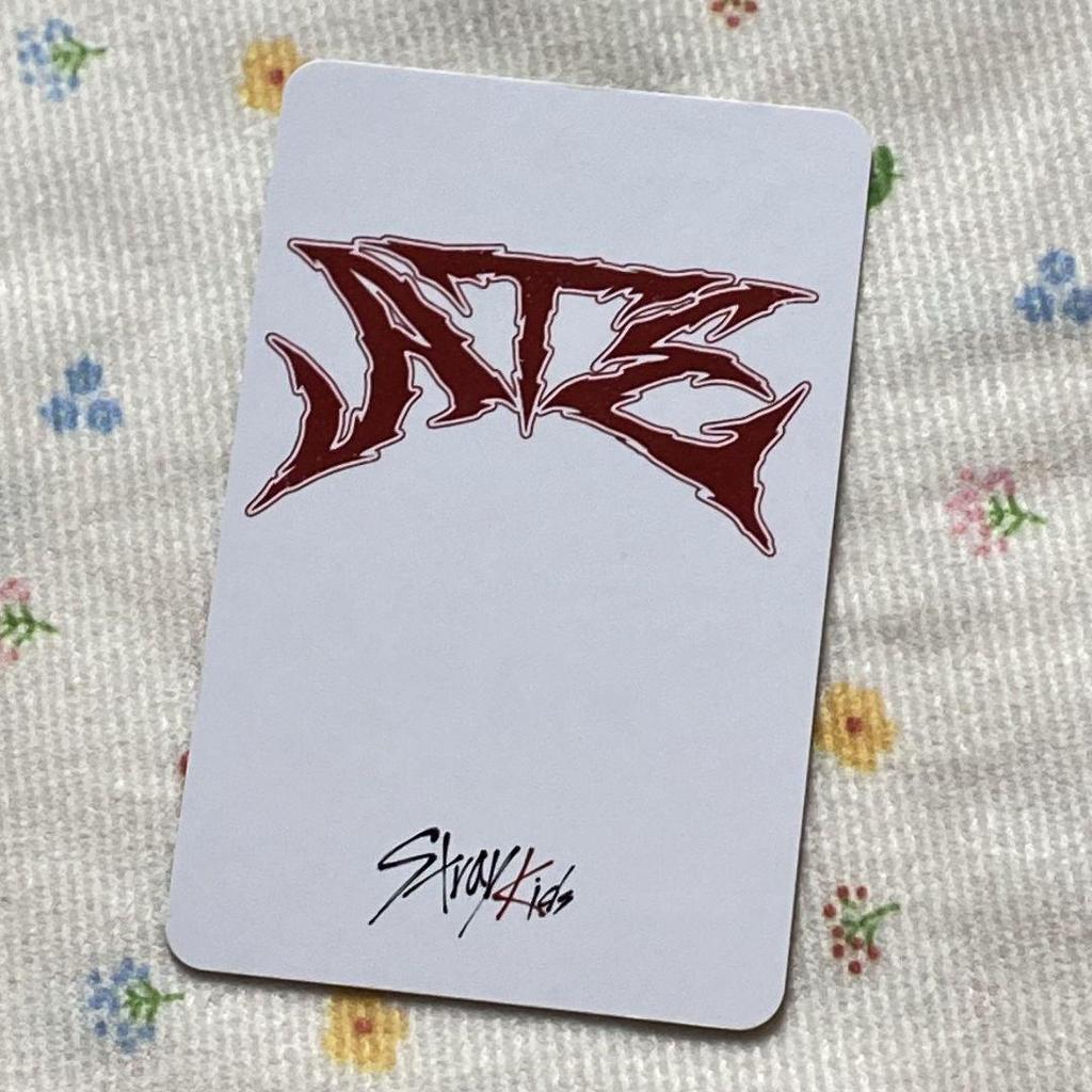 [USED] Stray Kids Bang Chan Winner Sumin ATE Stray Kids Trading Card