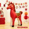 3D Horse Aluminum Film Ballons Large Standing Horse Horse Balloon Party Decorations Animal Theme Party Horse Shaped Foil Balloo