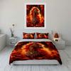 Elegant Horse Decor Set Multiple Sizes Kid'S And Adults' Bedroom Exquisite 3Pc Bedding Set, Gift