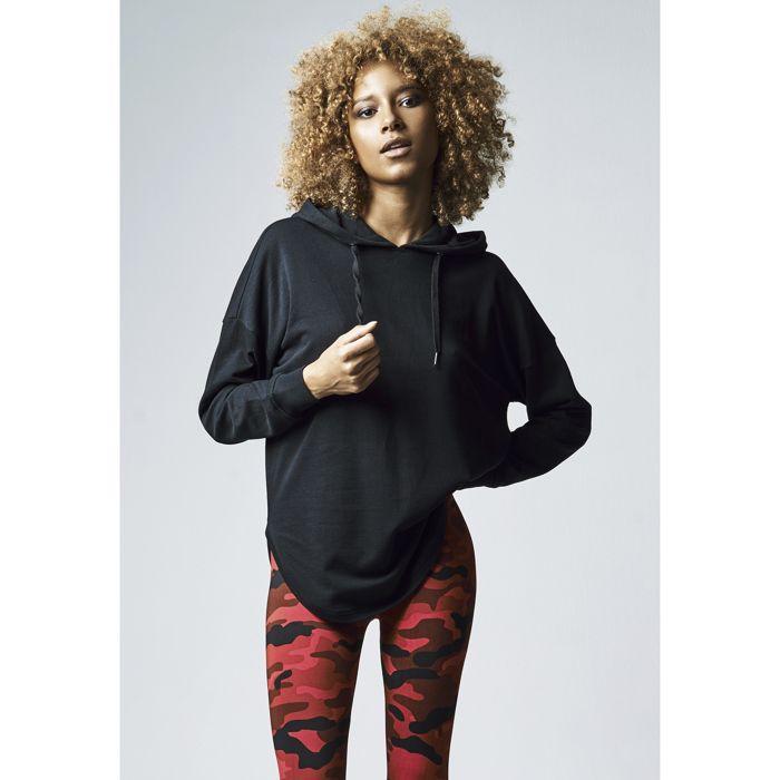 Sweatshirt À Capuche - Urban Classics - Oversized - Gris Foncé - 60% Coton - 40% Polyester