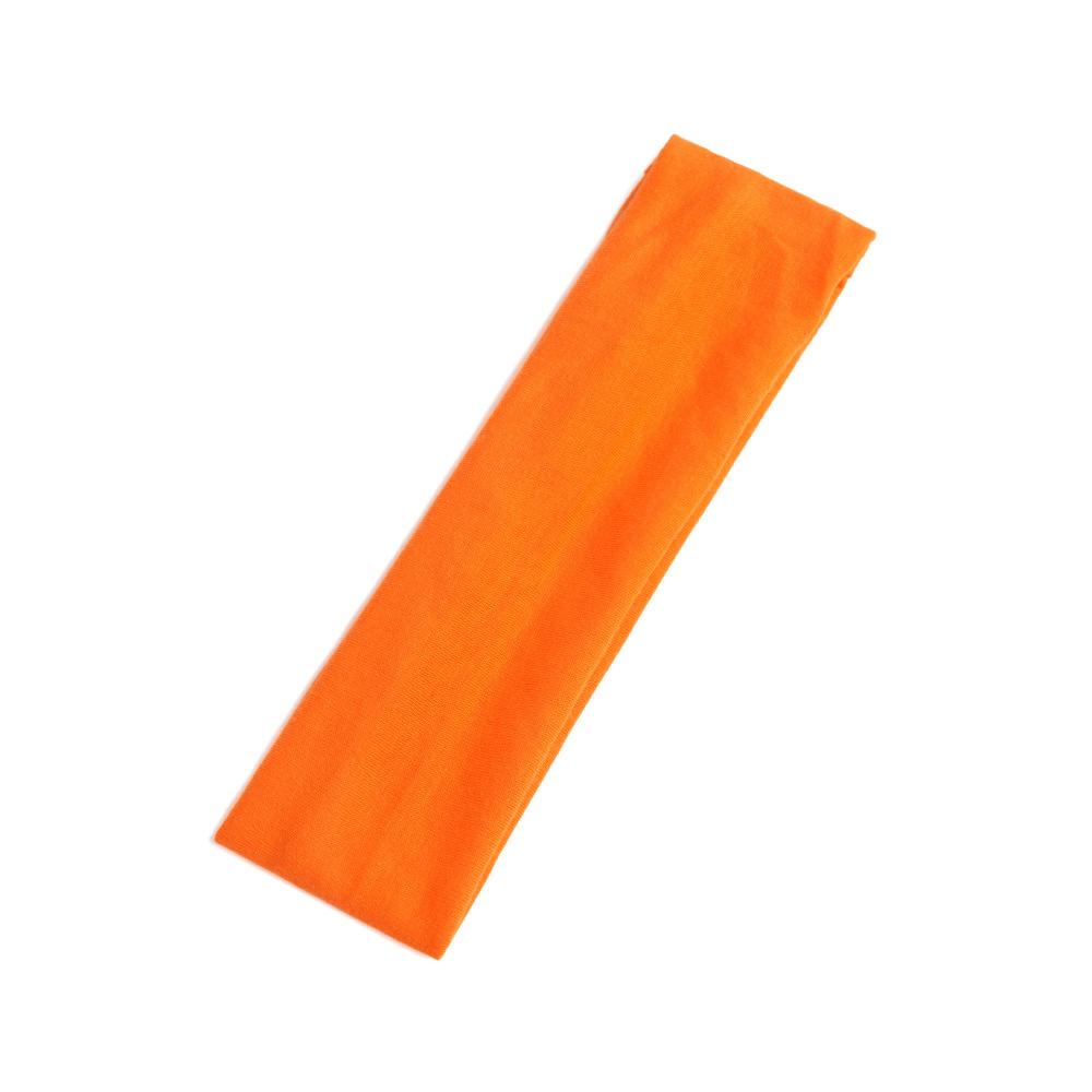 7cm Wide Headband for Women & Men, Solid Color Sports Sweatband