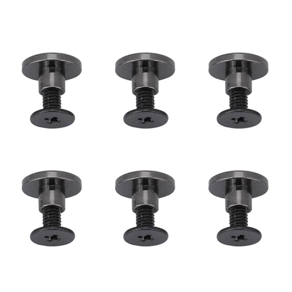 20sets Brass Flat Head Belt Strap Rivets   Screw for Luggage Leather Craft (5mm)