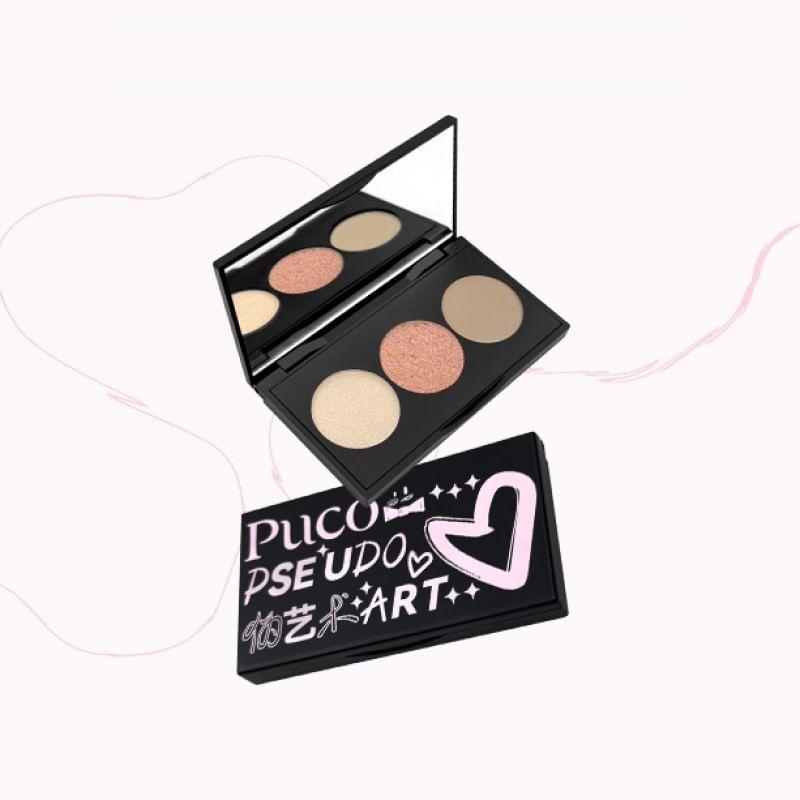 PUCO - 2 in 1 Highlighter Contour Palette - 2 Colors