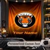 TapestryHull City Custom Name Text Personalized Wall Hanging Tapestry Home Wall Decor