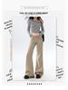 2025 Women's Retro Low-Waist Micro-Flare Jeans – Non-Clingy, Versatile, Loose Fit for Autumn