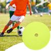 Piastra per contrassegni per allenamento di calcio Allenamento antiscivolo Colori vivaci Allenamento per calcio Ostacolo Disco rotondo Sport da calcio