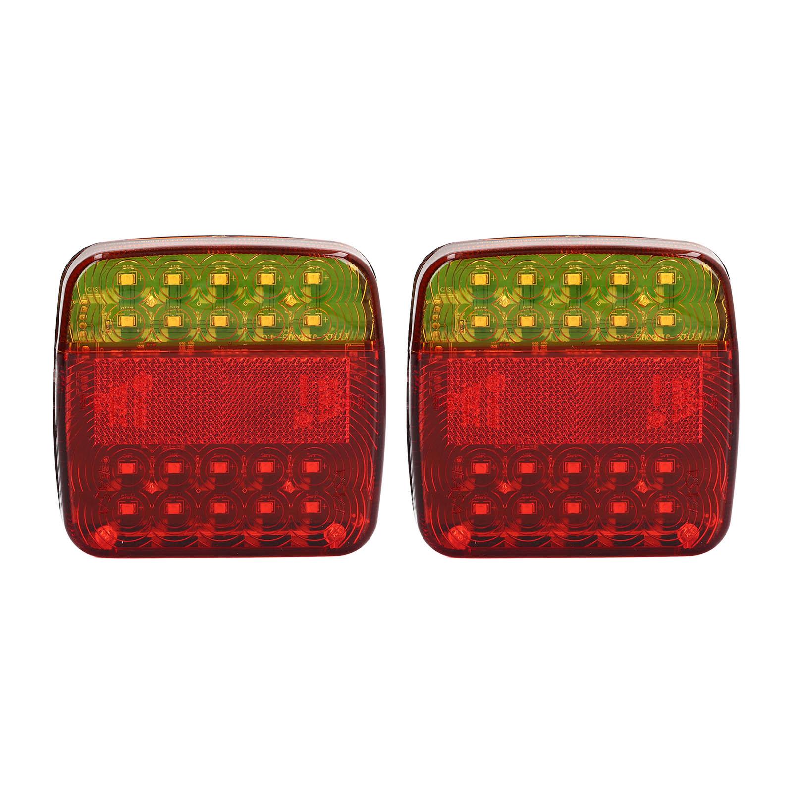 

Комплект квадратных фонарей для прицепа, беспроводные, IP65, водонепроницаемые, магнитные, красные, желтые, DC5V