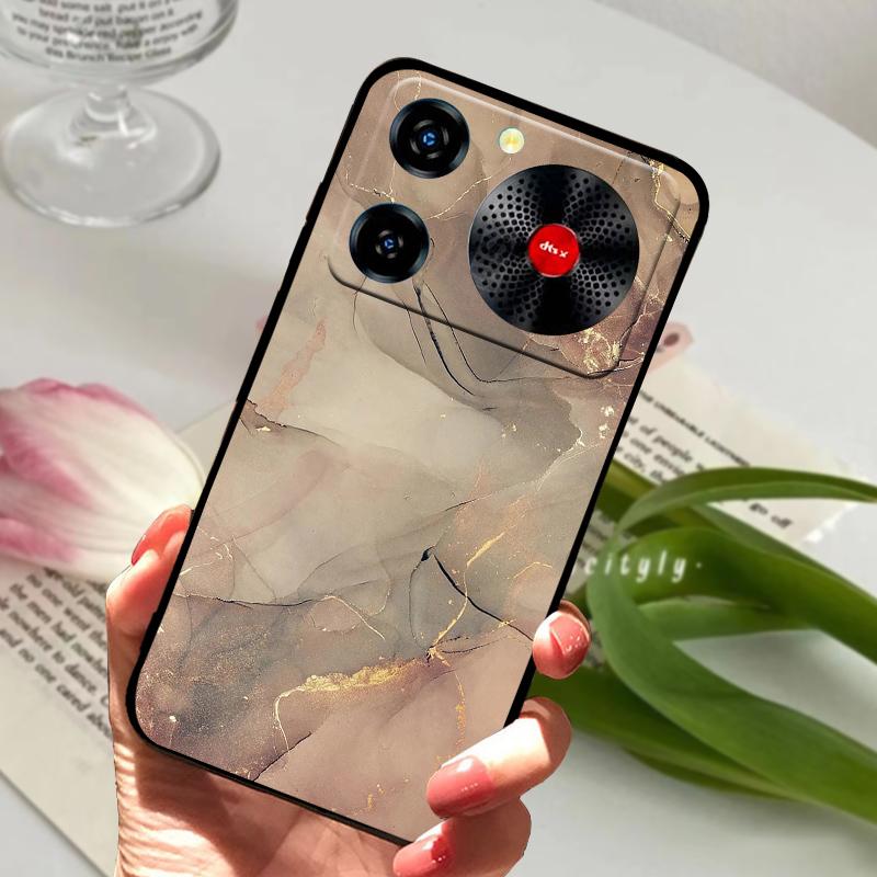 Per custodia telefono ZTE nubia Music 2 4G Music2 Cover Posteriore in Morbido Silicone Per Nubia Music Lusso Moda Protettiva Coque Fundas