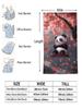 Cherry Petal Swing Panda Soft Blanket  Romantic Floral Fleece Throw for Bed Sofa Home Decor Cozy Warm Gift for Adults and Kids