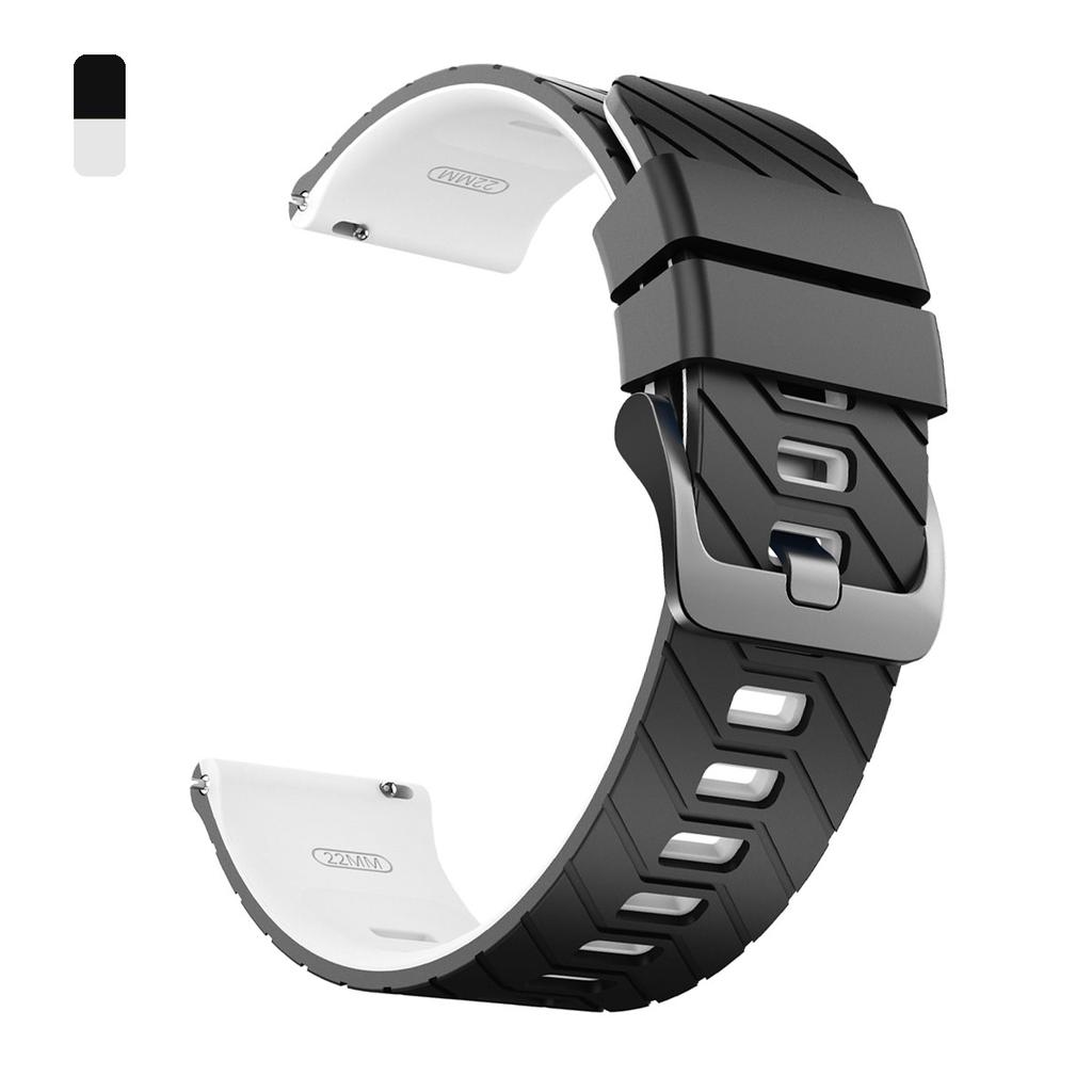 22mm Silicone Watch Band For COLMI C8 Max/M42/V75 GPS Adjustable Strap For COLMI C81/P71/P68/V70 Sports Correa Replace Bracelet
